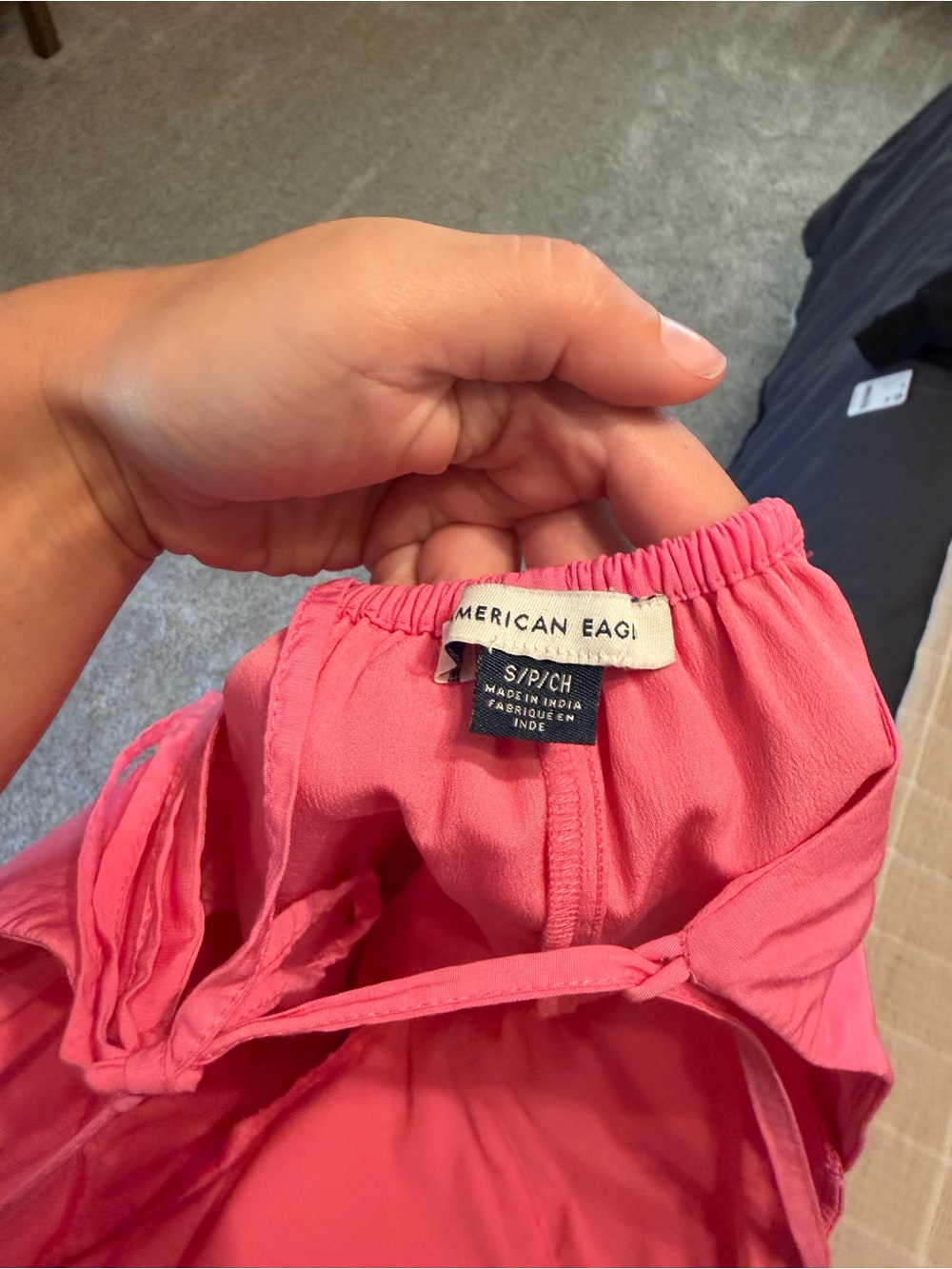 American Eagle Outfitters Pink Spaghetti Strap Mini Dress - Picture 10 of 10
